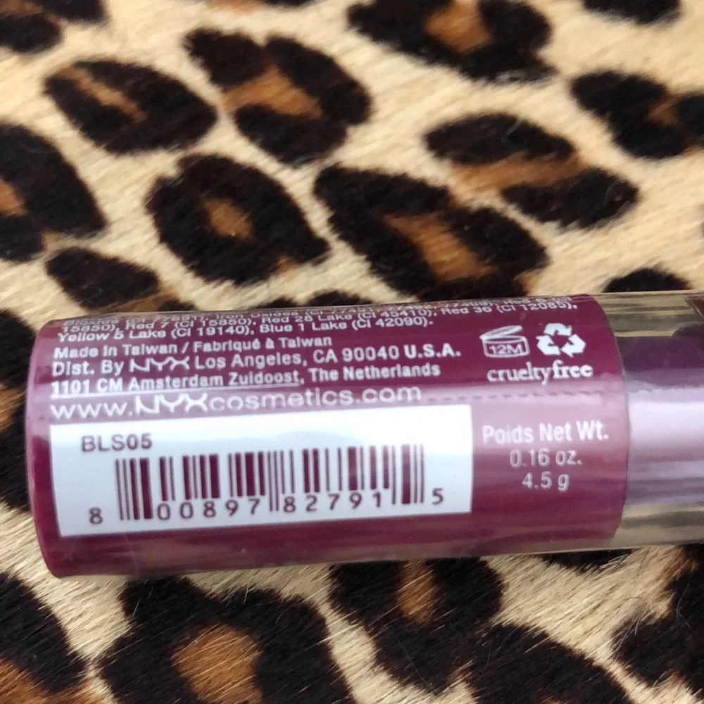 NYX Butter‎ Lipstick - BLS05 Thunderstorm Brand New & Sealed